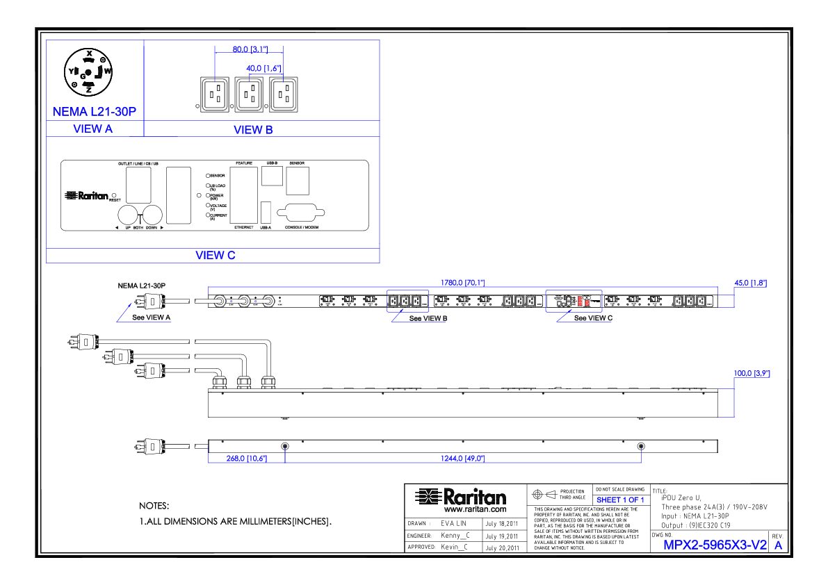 Rack Pdu Px2 5965x3 V2c5 Product Selector Raritan