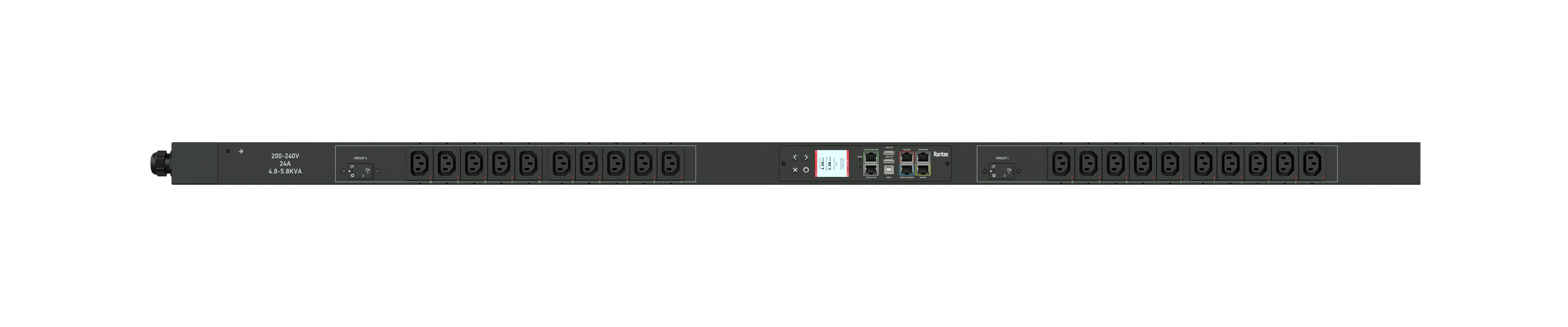 Rack PDU | PX3-5460V-C5 | Product Selector - Raritan