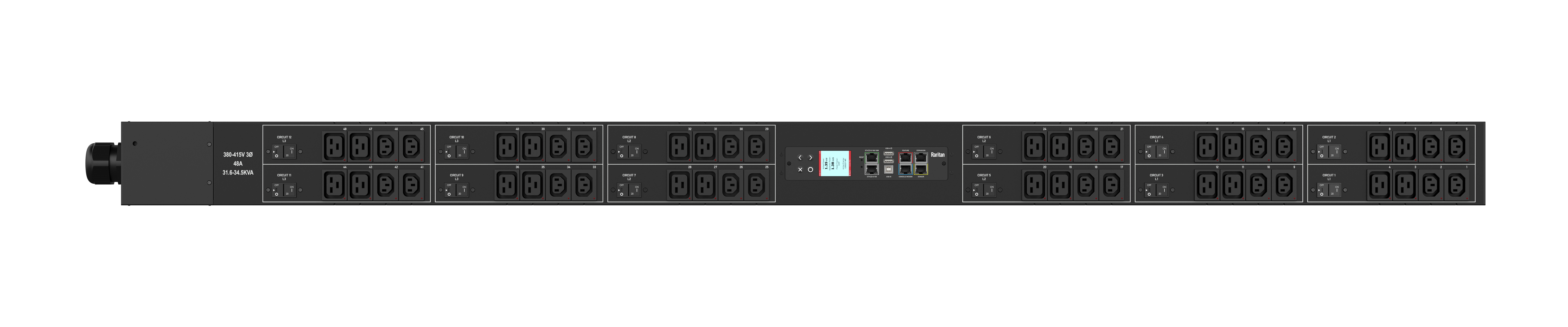 Rack PDU | PX3-5956XV | Product Selector - Raritan